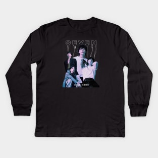 JungKook Seven Kids Long Sleeve T-Shirt